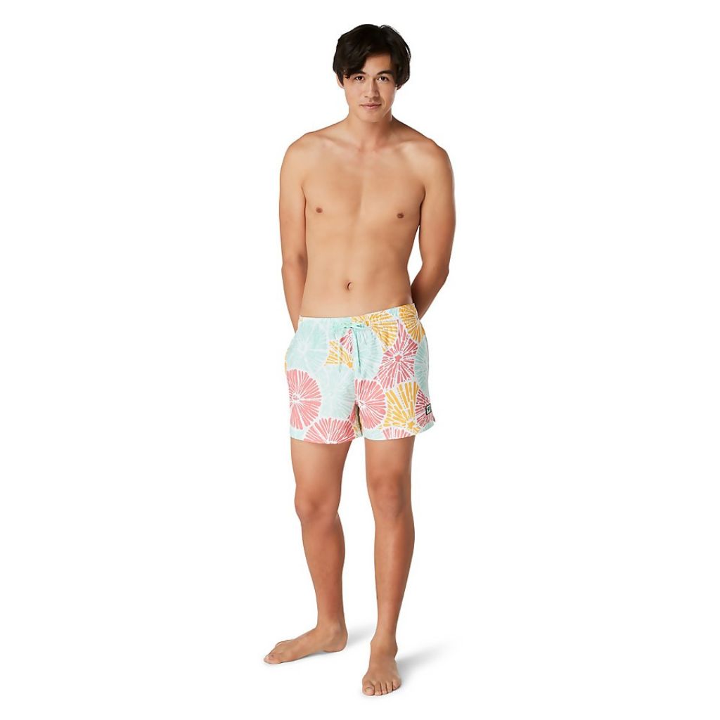Speedo Print Redondo Edge Volley 14inch Ocean Burst Passion Fruit