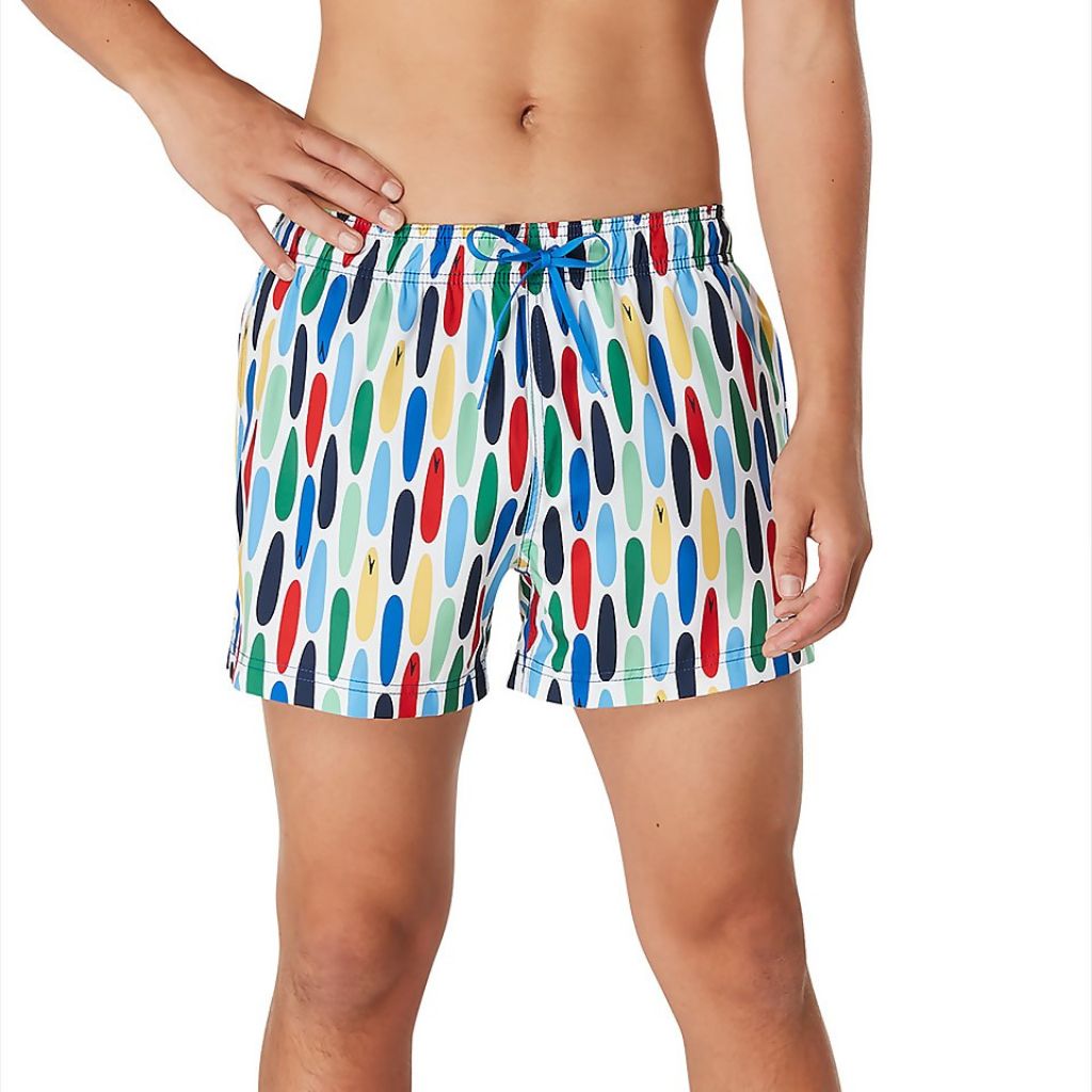 Speedo Print Redondo Edge Volley 14" Plenty of Boards Azure Blue