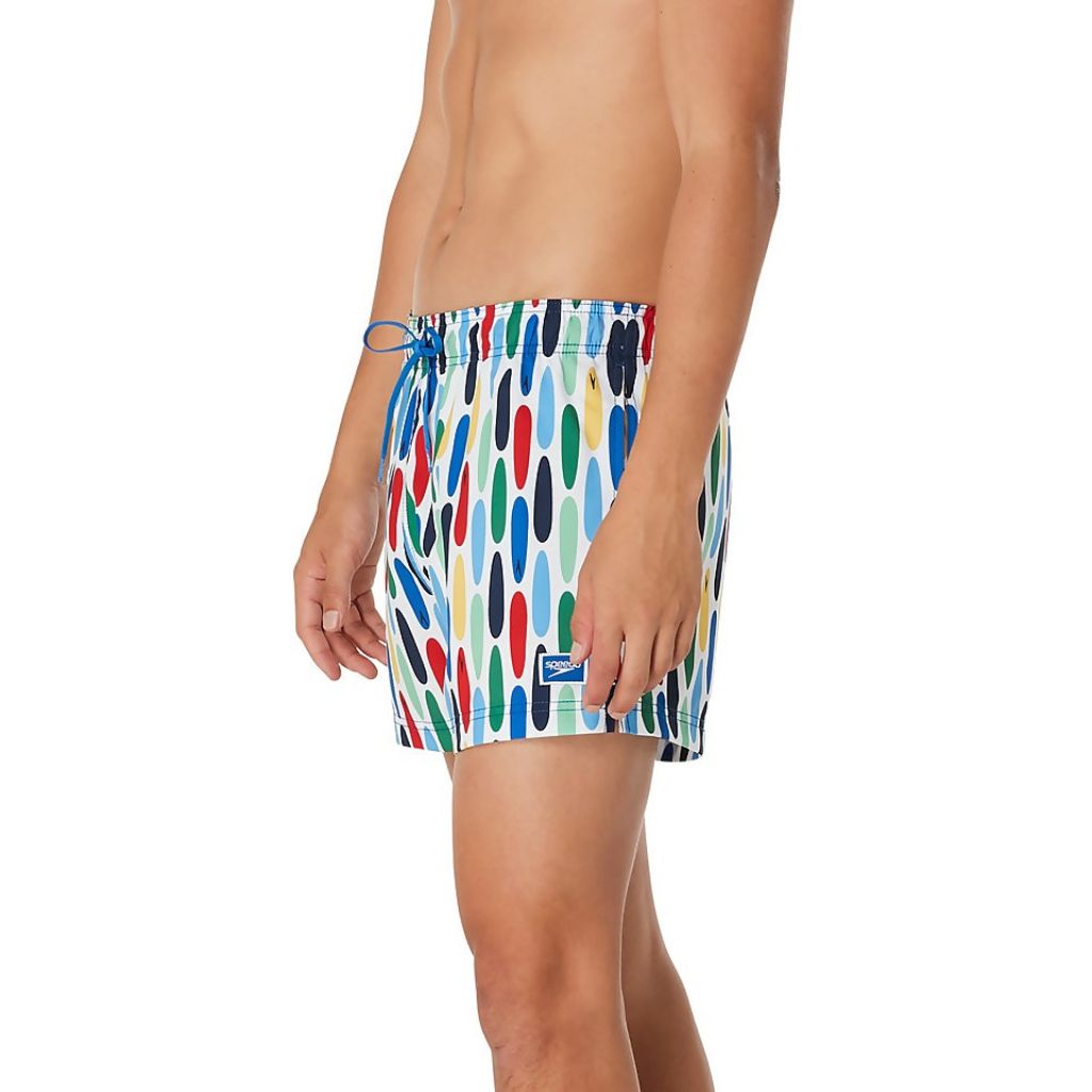 Speedo Print Redondo Edge Volley 14&quot; Plenty of Boards Azure Blue