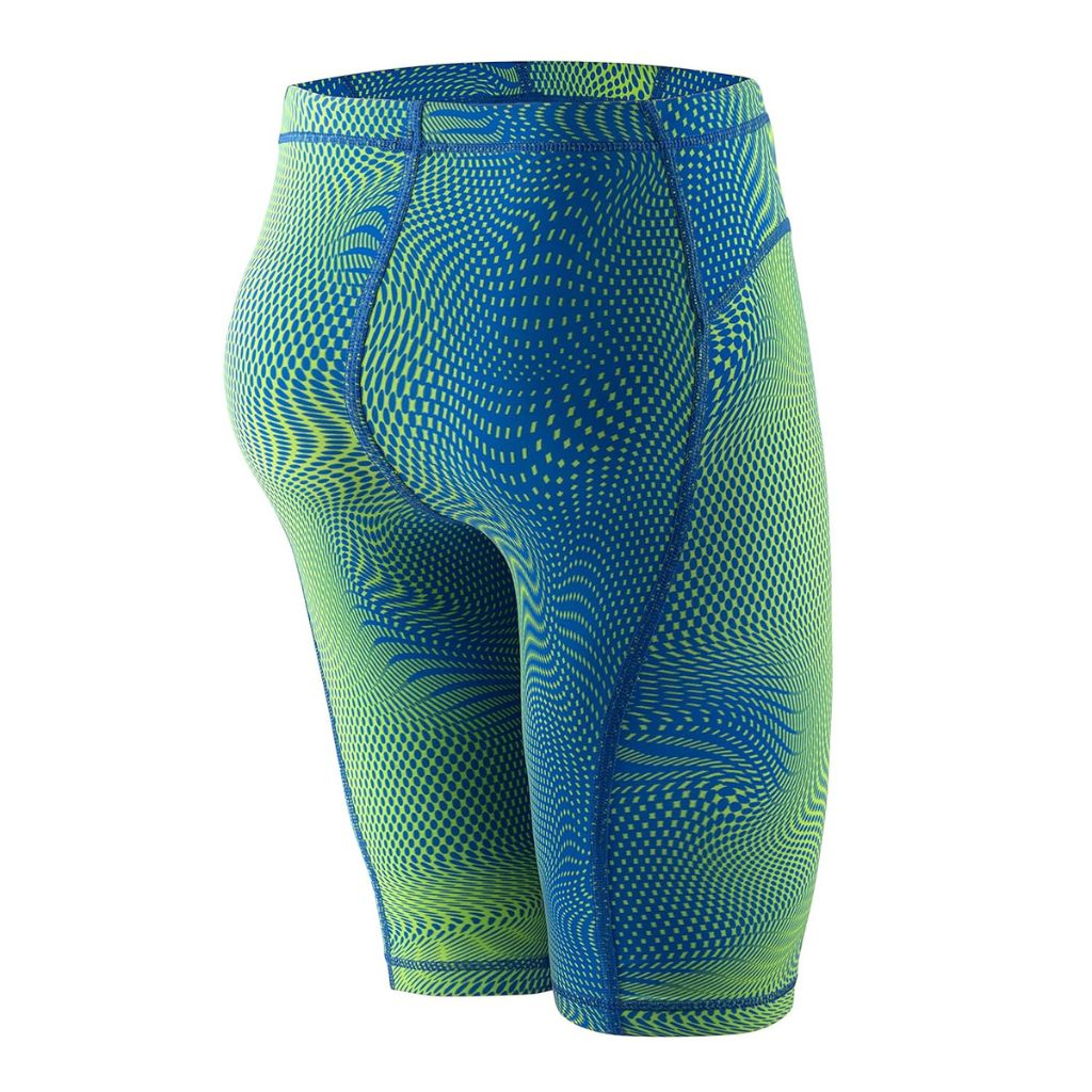 Speedo Print Vanquisher Jammer Blue Green