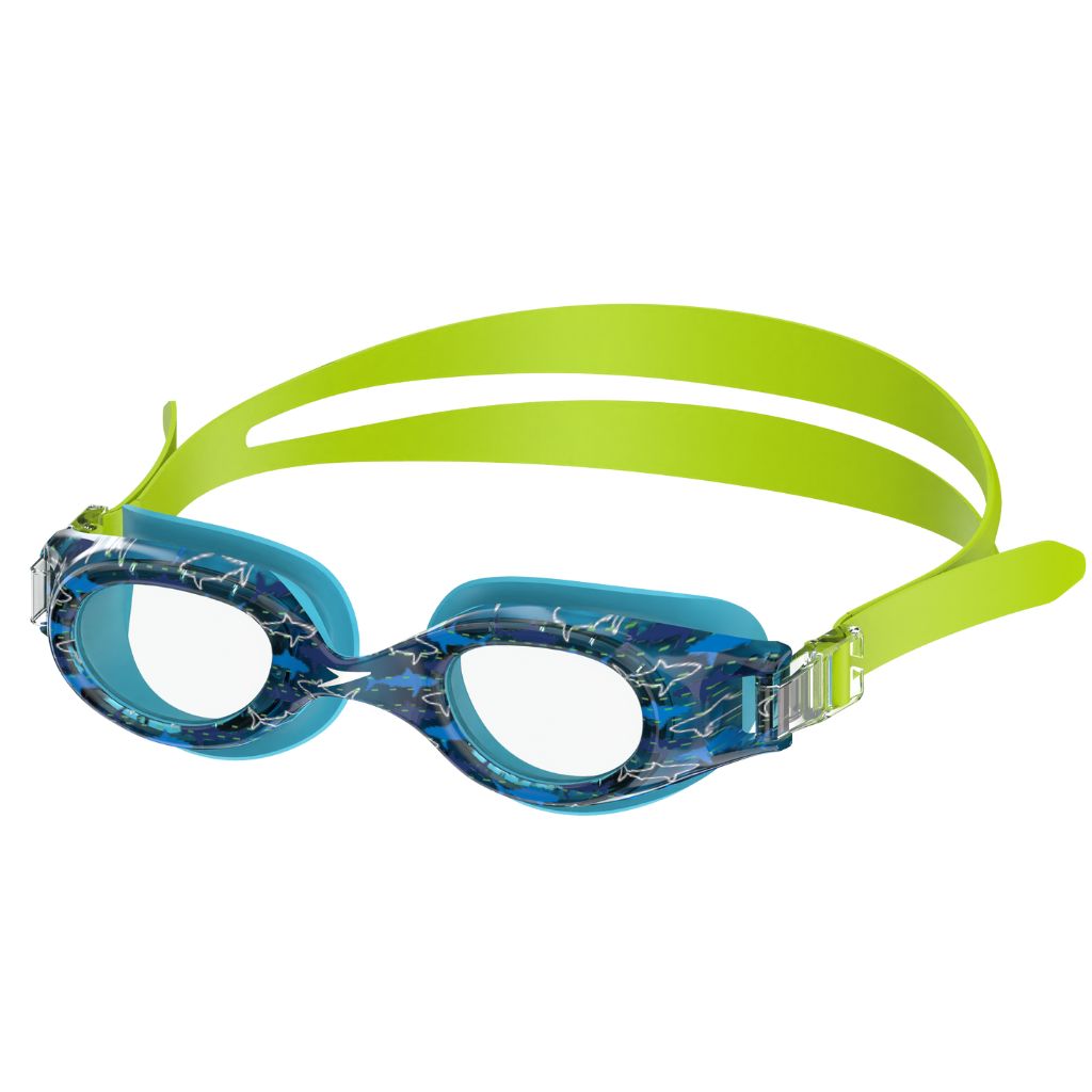 Speedo Printed Junior Hydrospex Sharks Swim Goggle