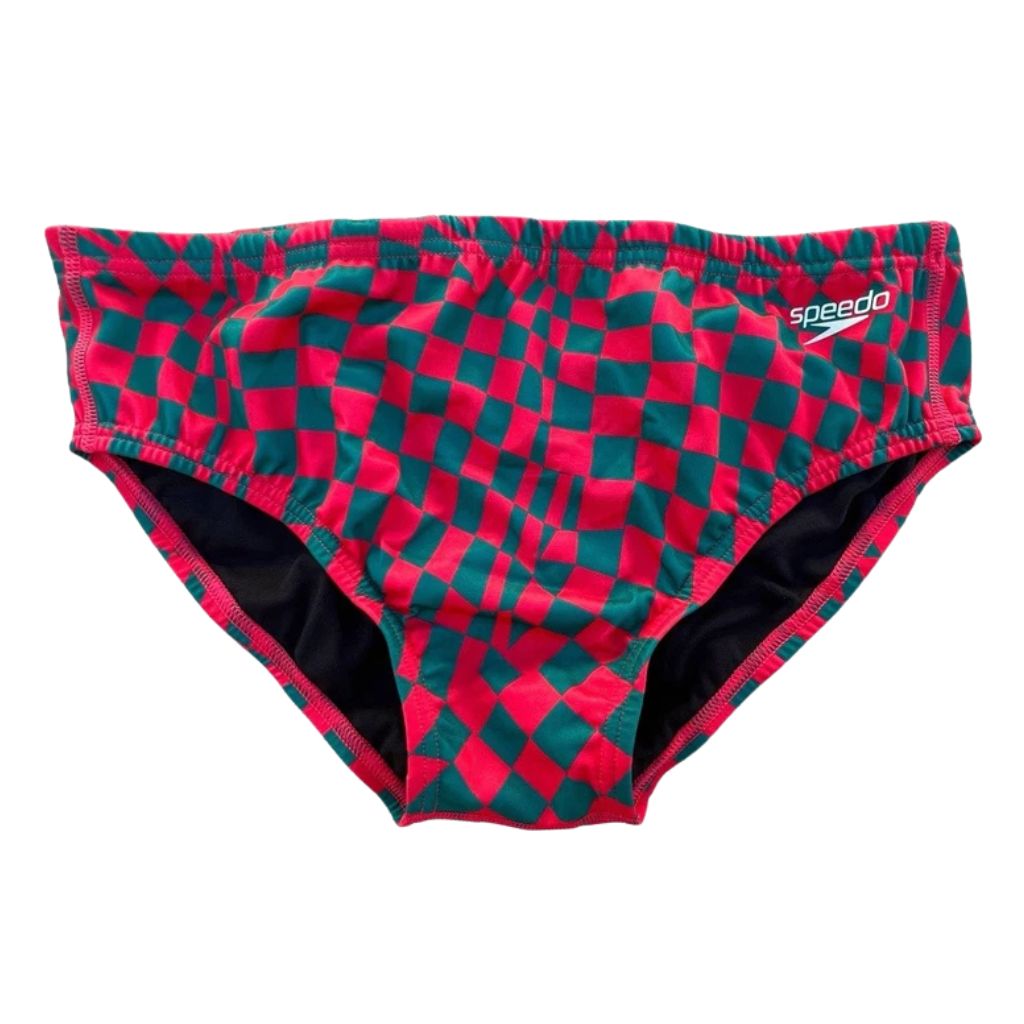 Speedo Printed One Brief Checkered