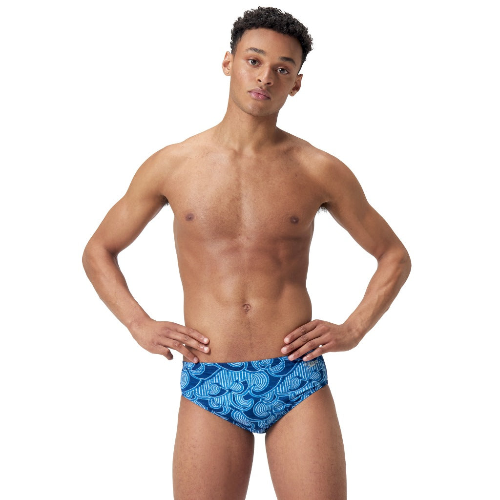 Speedo Printed One Brief Sea Stripes