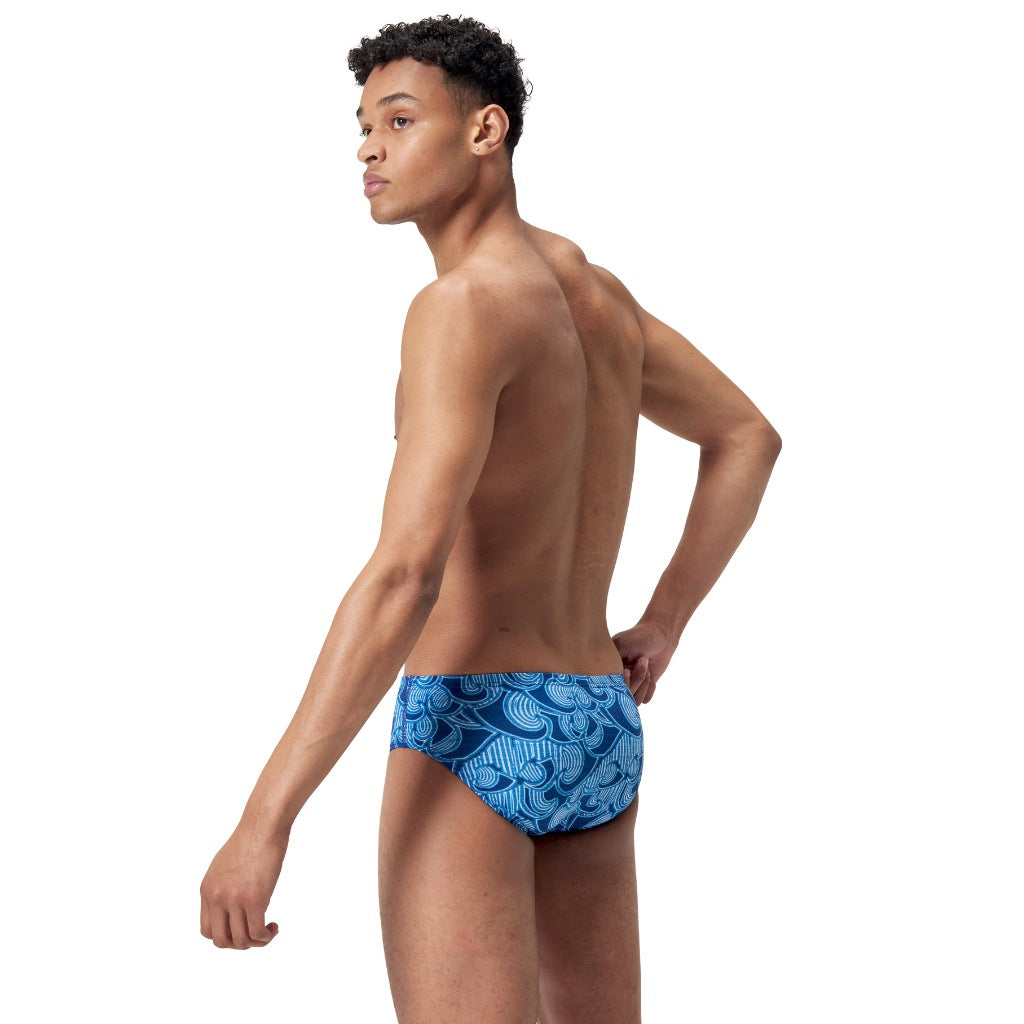 Speedo Printed One Brief Sea Stripes