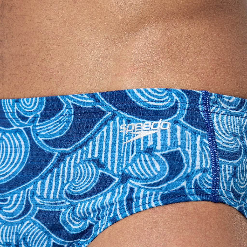 Speedo Printed One Brief Sea Stripes