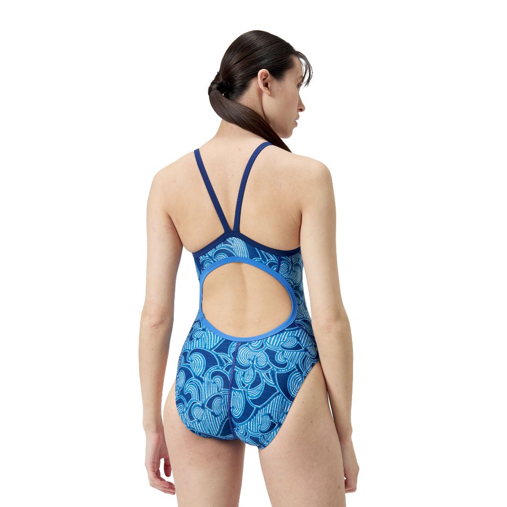 Speedo Propel Back Sea Stripe Servres Blue