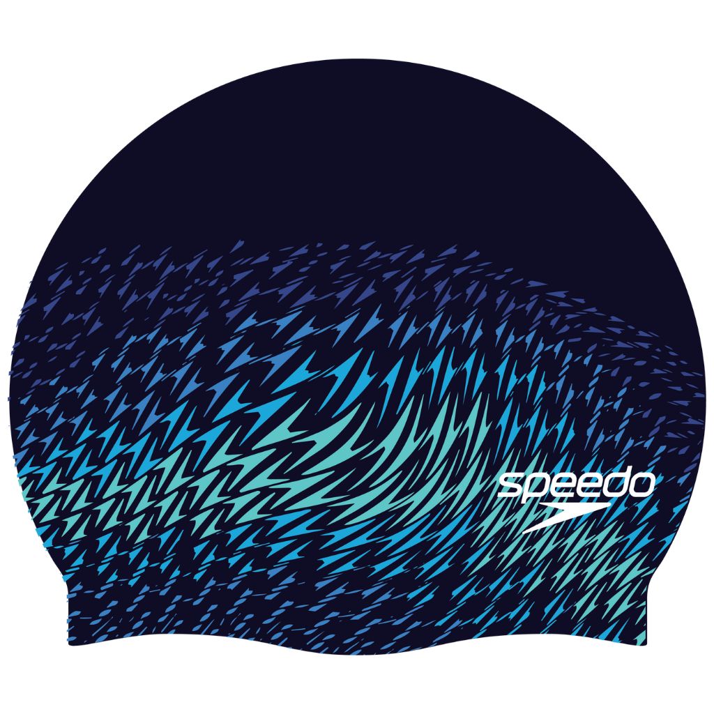 Speedo Printed Silicone Peacoat Flowing Boom