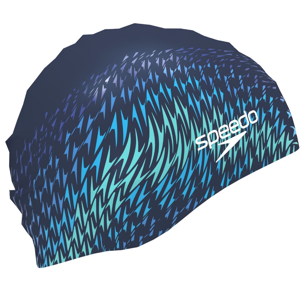 Speedo Printed Silicone Peacoat Flowing Boom