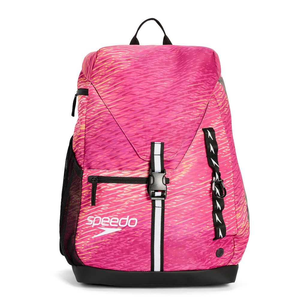 Speedo Printed Team Bag 35L Opaline Margarita Pink