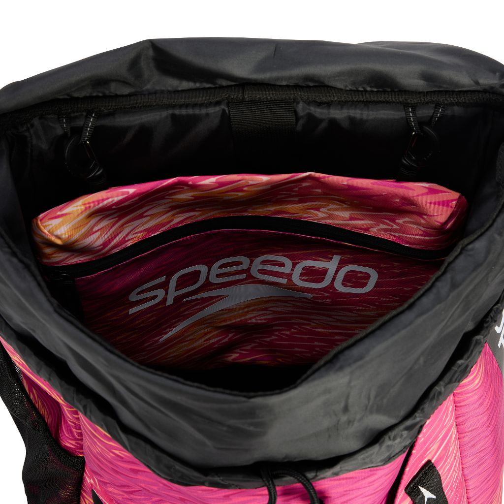 Speedo Printed Team Bag 35L Opaline Margarita Pink