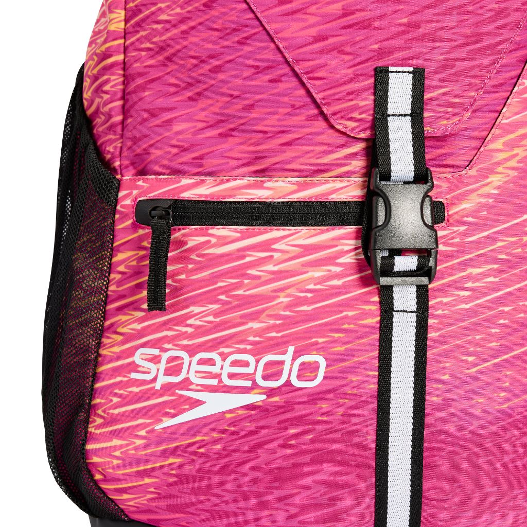 Speedo Printed Team Bag 35L Opaline Margarita Pink