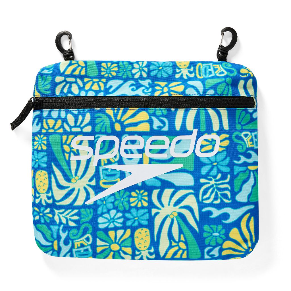 Speedo Printed Team Bag 35L Summer Stamp Deep Sapphire