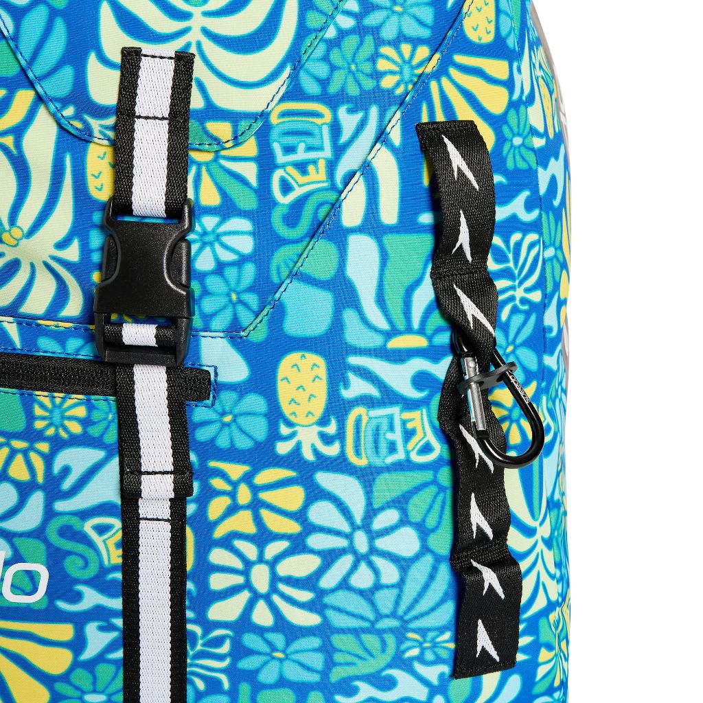 Speedo Printed Team Bag 35L Summer Stamp Deep Sapphire