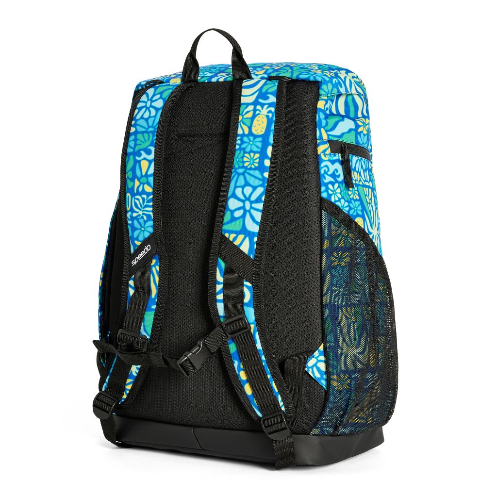 Speedo Printed Team Bag 35L Summer Stamp Deep Sapphire