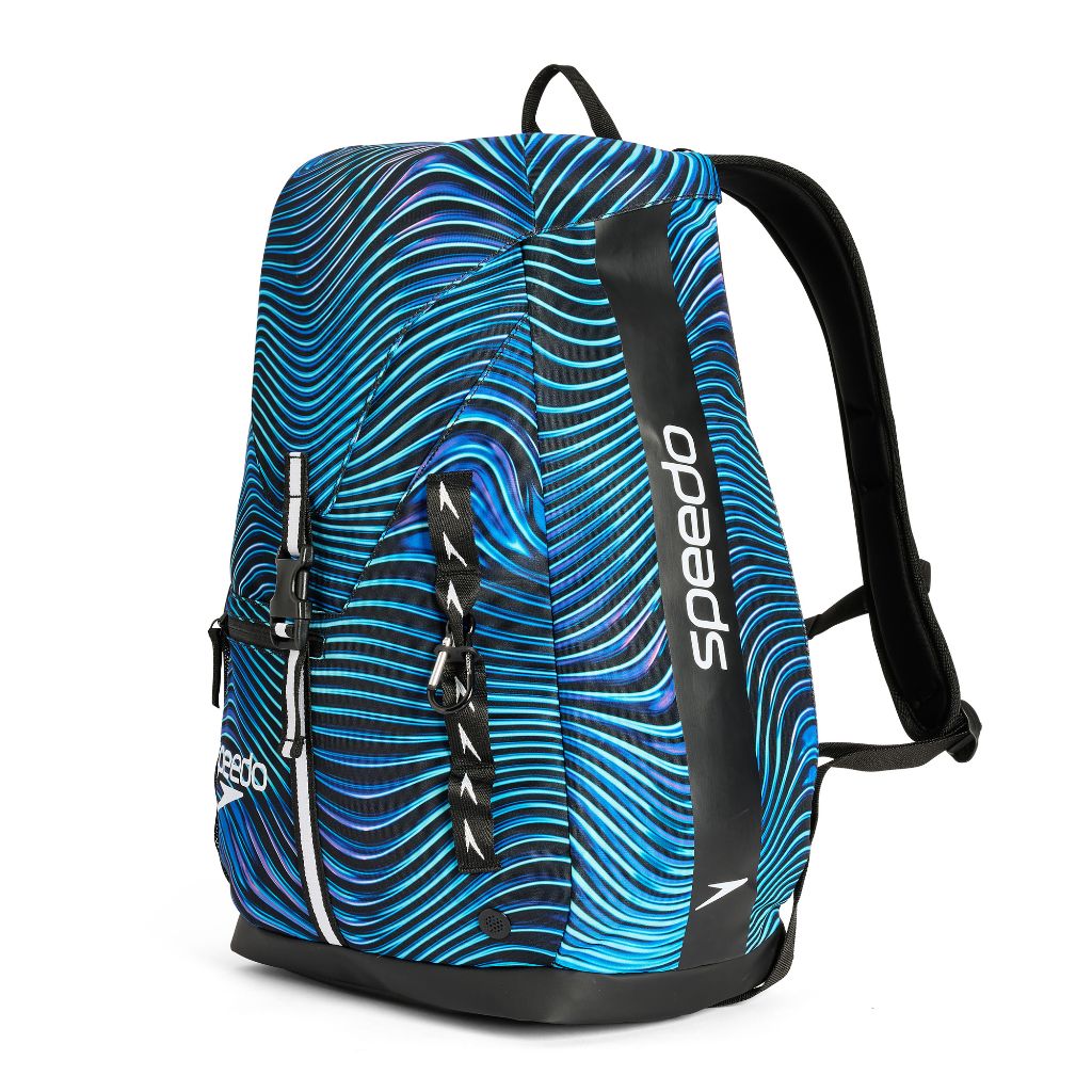 Speedo Printed Team Bag 35L Tideway Deep Sapphire