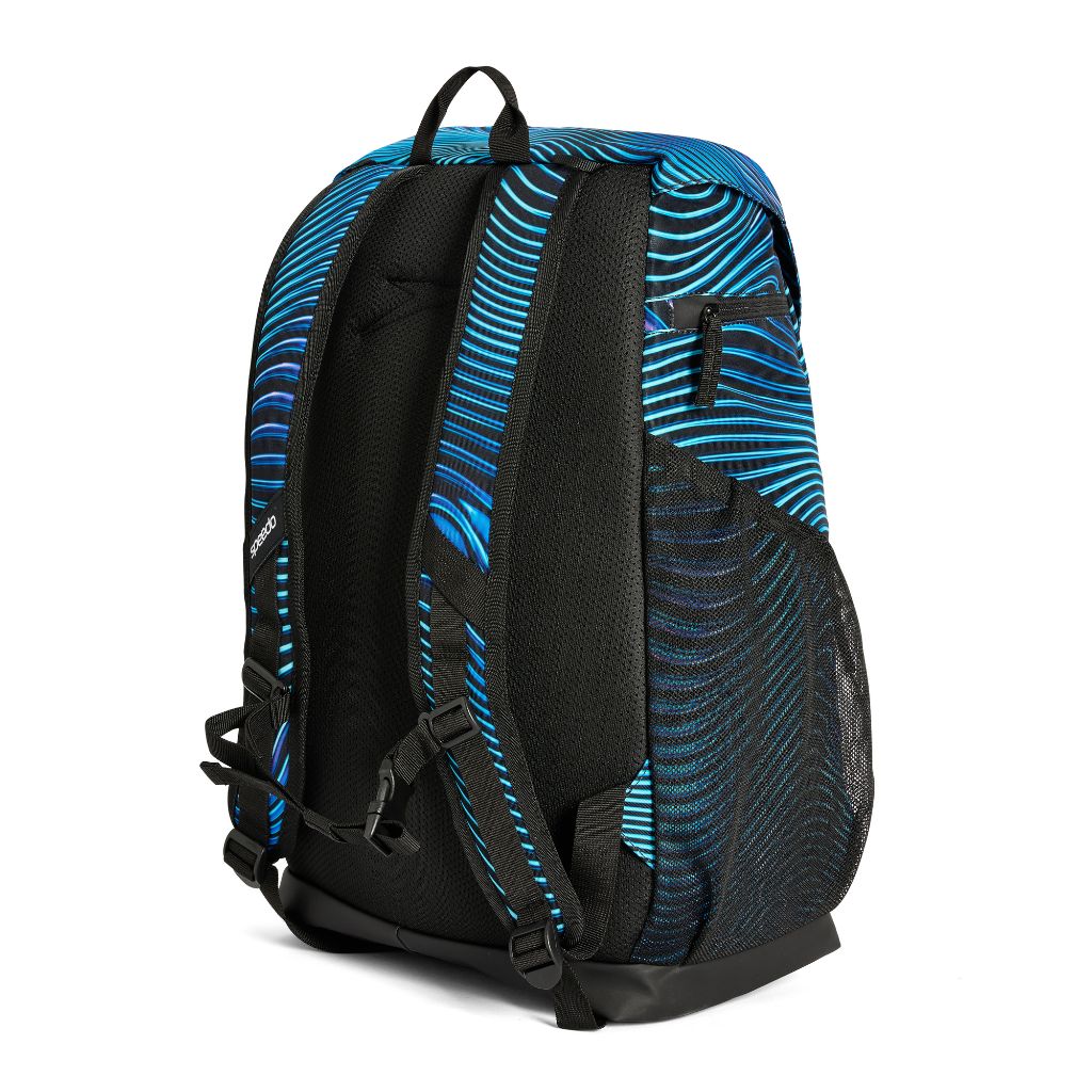 Speedo Printed Team Bag 35L Tideway Deep Sapphire