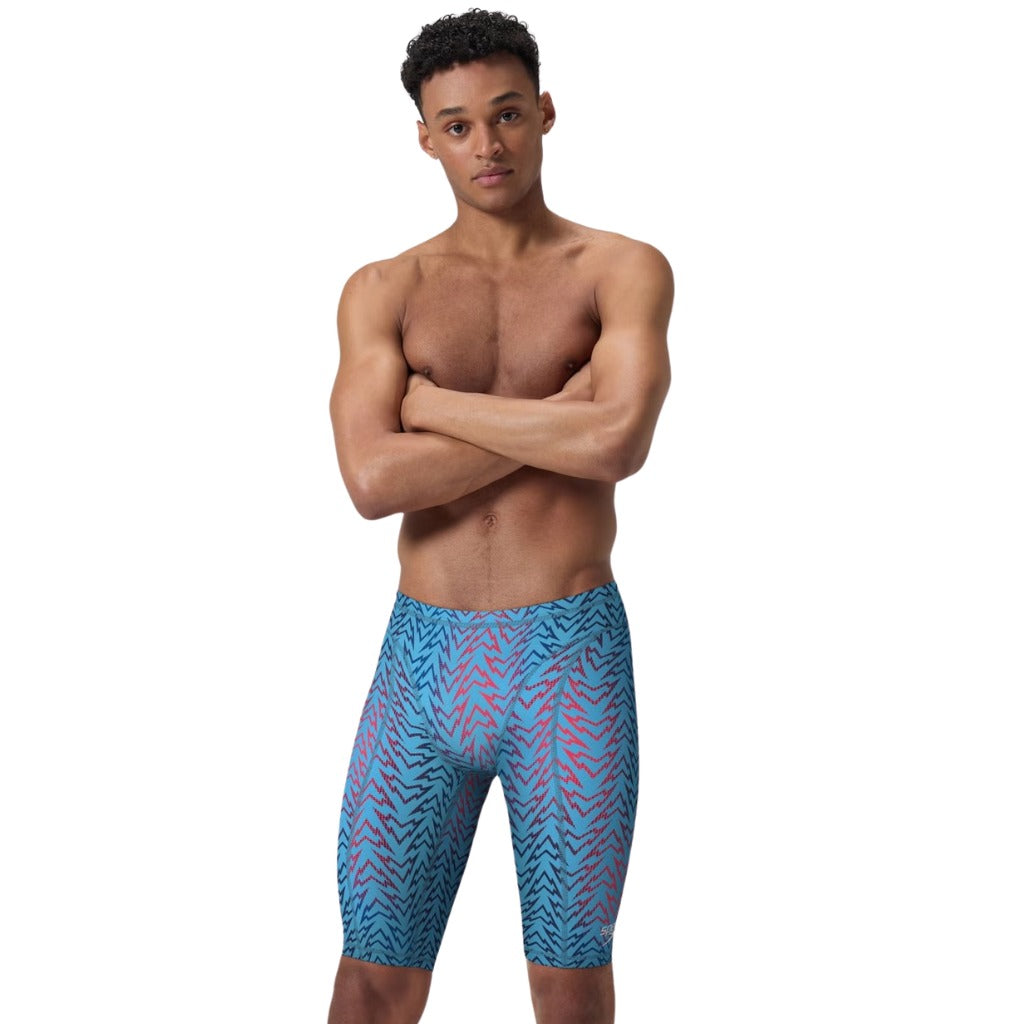 Speedo Printed Vanquisher Jammer Denticle Picton Blue