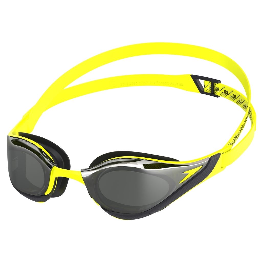 Speedo Fastskin Pure Focus Mirror Hyper Yellow Smoke Silver