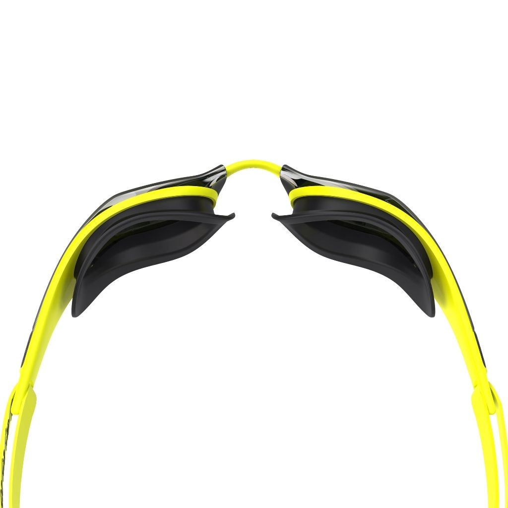 Speedo Fastskin Pure Focus Mirror Hyper Yellow Smoke Silver