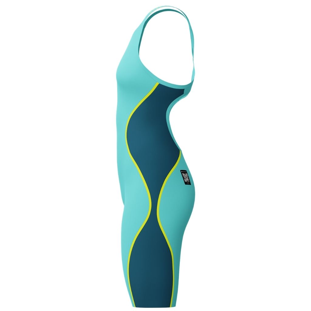 Speedo Women&#39;s Pure Intent Open Back Kneeskin Arctic Glass