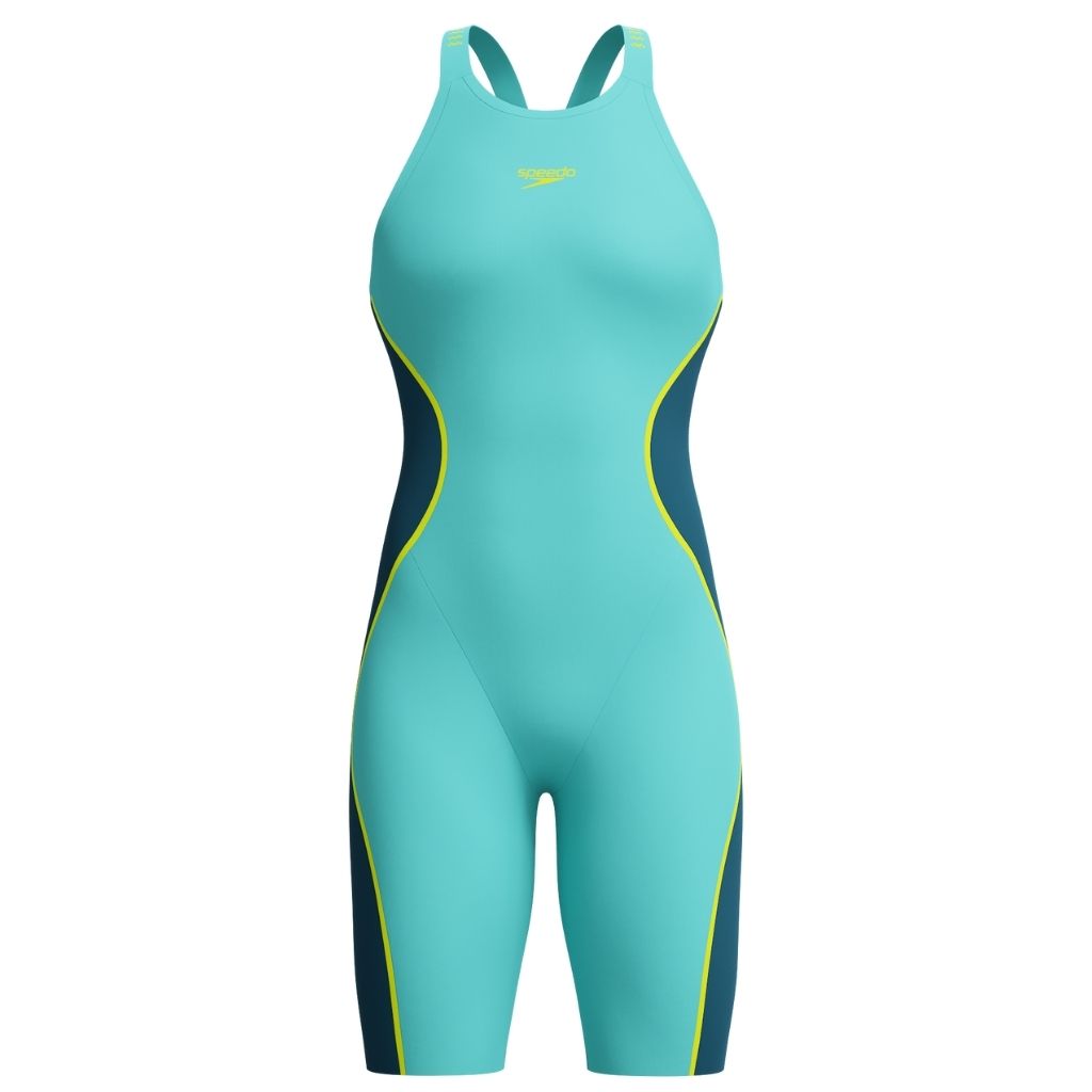 Speedo Women&#39;s Pure Intent Open Back Kneeskin Arctic Glass