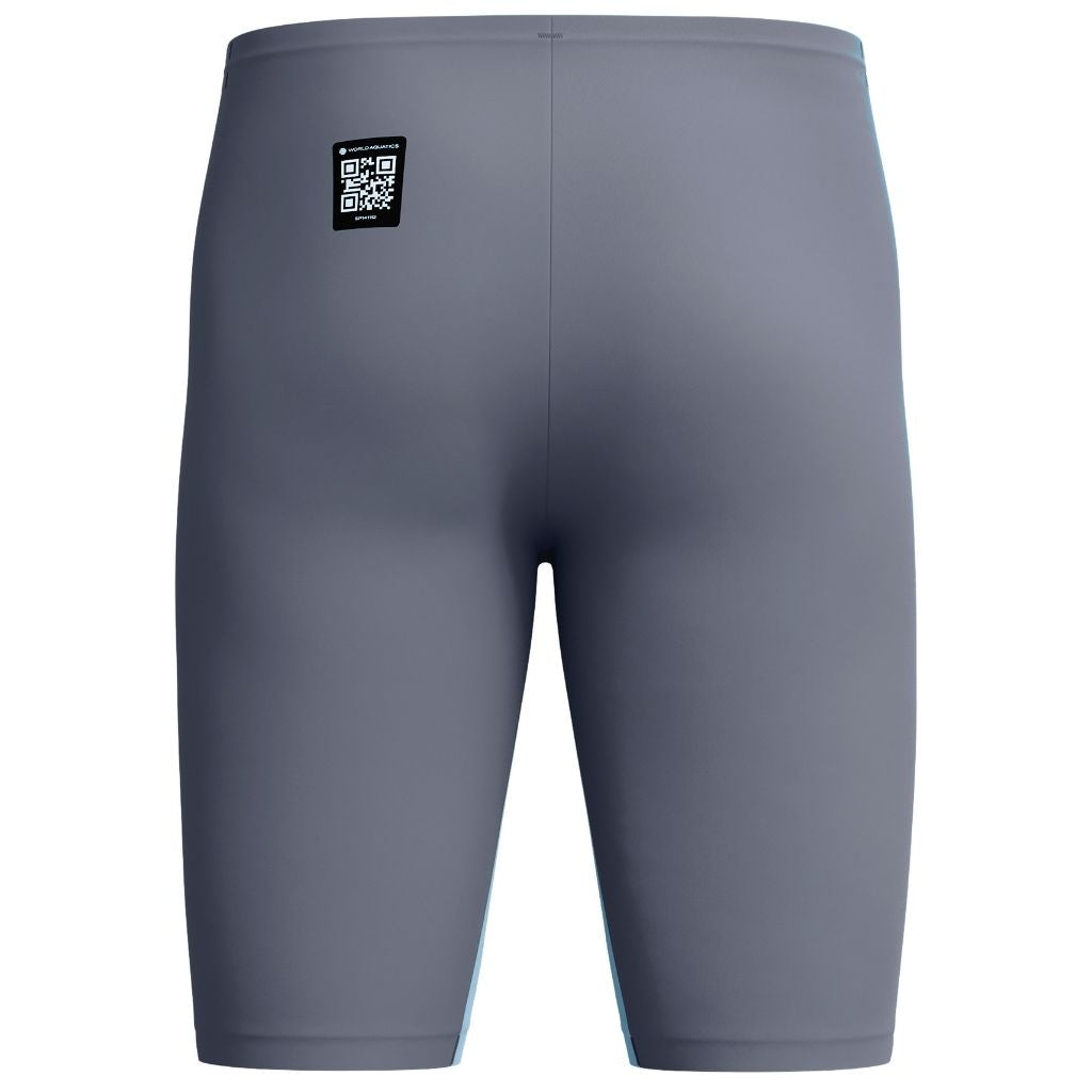 Speedo Pure Valor 2.0 High Waist Jammer Grey Lead Acadia Blue