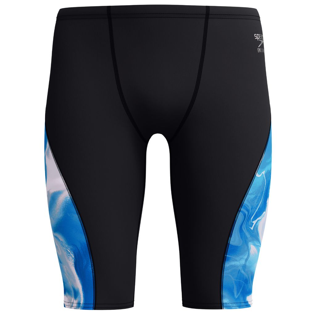 Speedo Side Spliced Jammer Ocean Wash Black