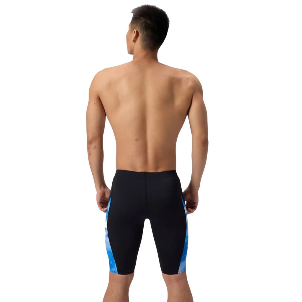 Speedo Side Spliced Jammer Ocean Wash Black