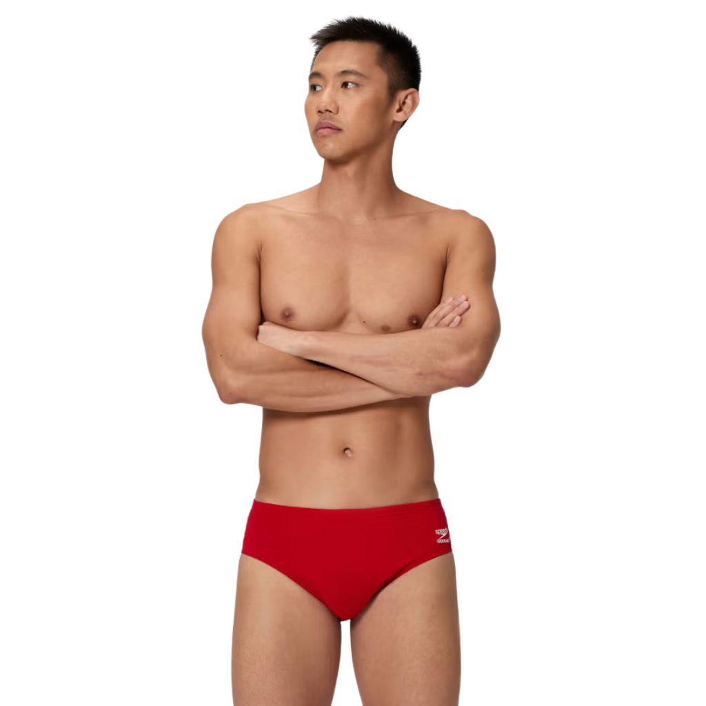 Speedo Solid Brief Red