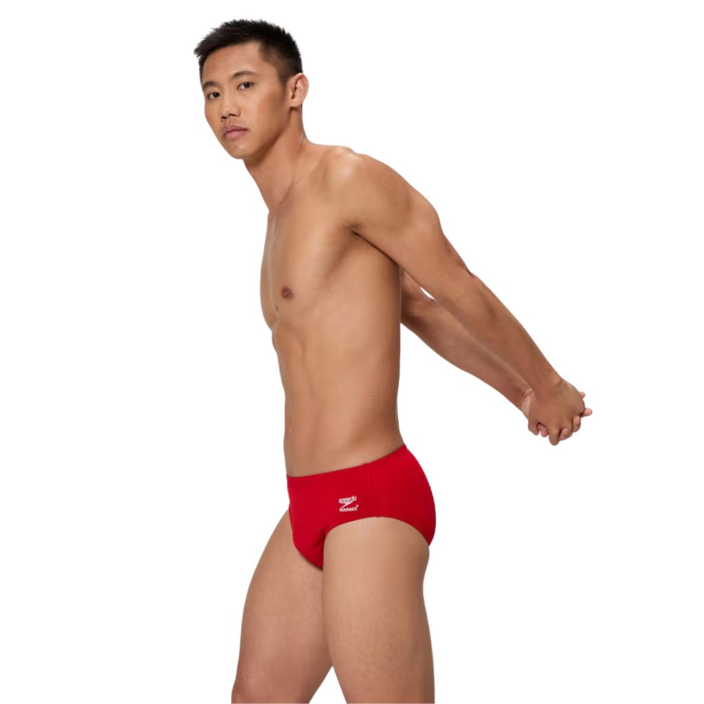 Speedo Solid Brief Red