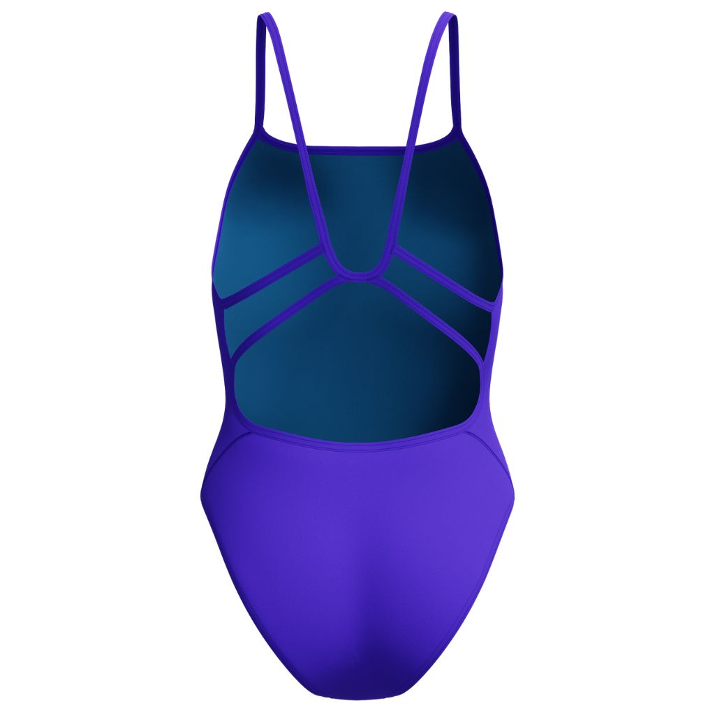 Speedo Solid Web Back Indigo Glow