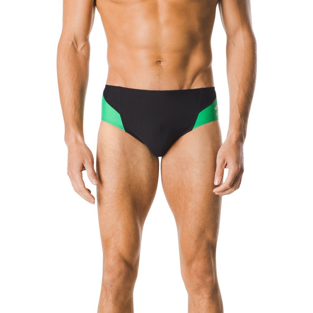 Speedo Spark Splice Brief Green