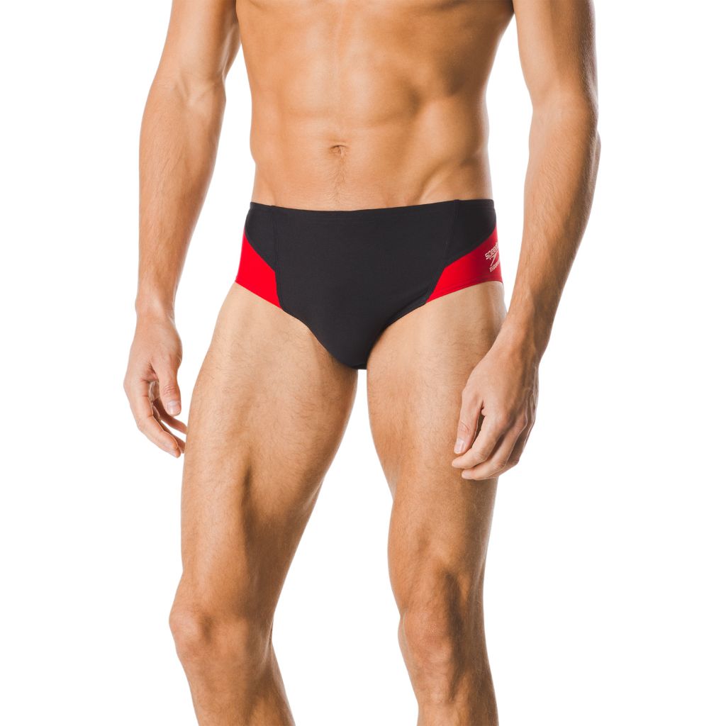Speedo Spark Splice Brief Red
