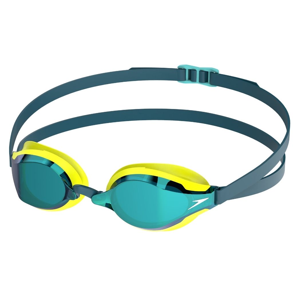 Speedo Speed Socket 2.0 Mirrored Hyper Yellow Cobalt Emerald