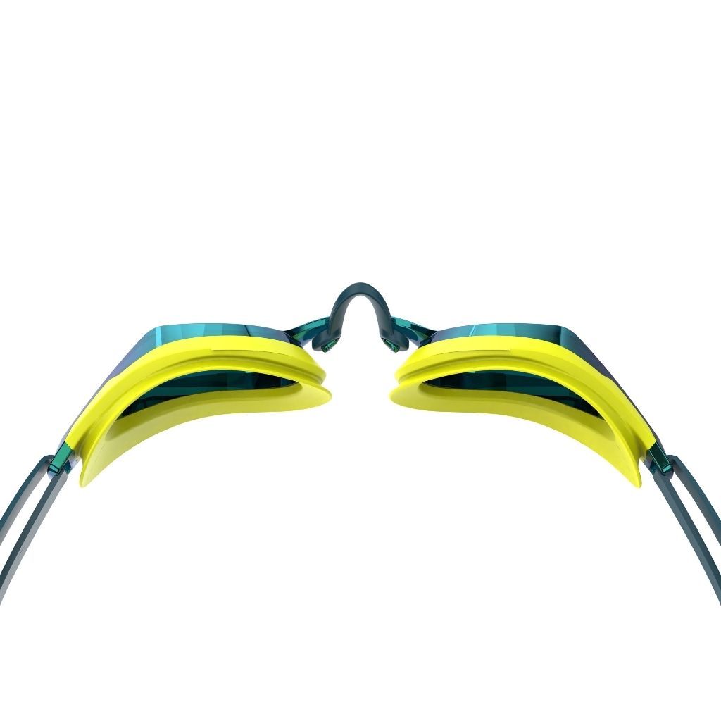 Speedo Speed Socket 2.0 Mirrored Hyper Yellow Cobalt Emerald