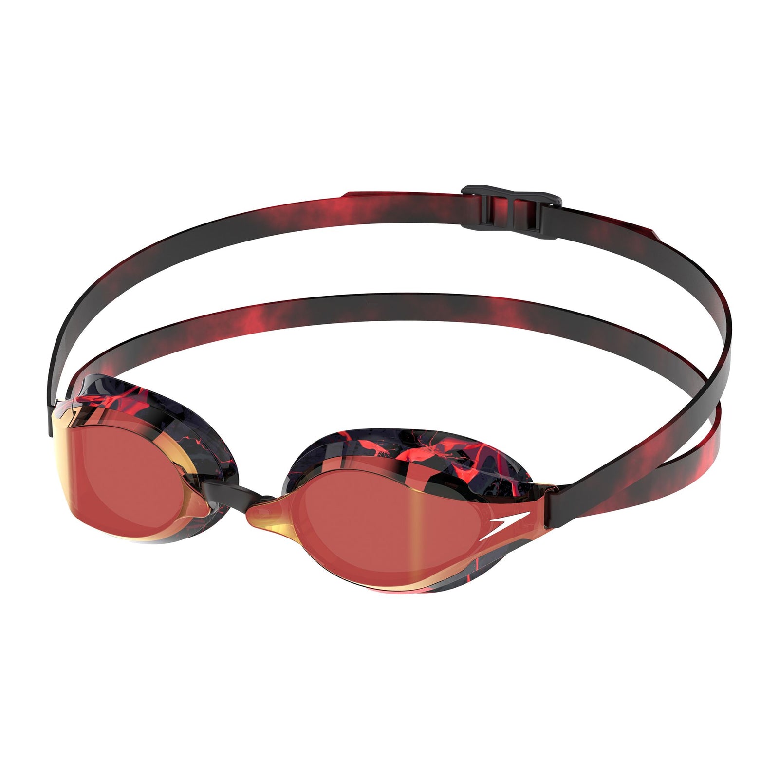 Speedo Speed Socket 2.0 Mirrored Splatter Smoke Crimson Gold