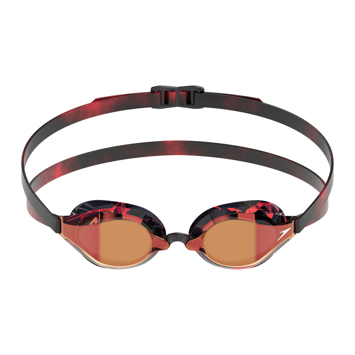 Speedo Speed Socket 2.0 Mirrored Splatter Smoke Crimson Gold