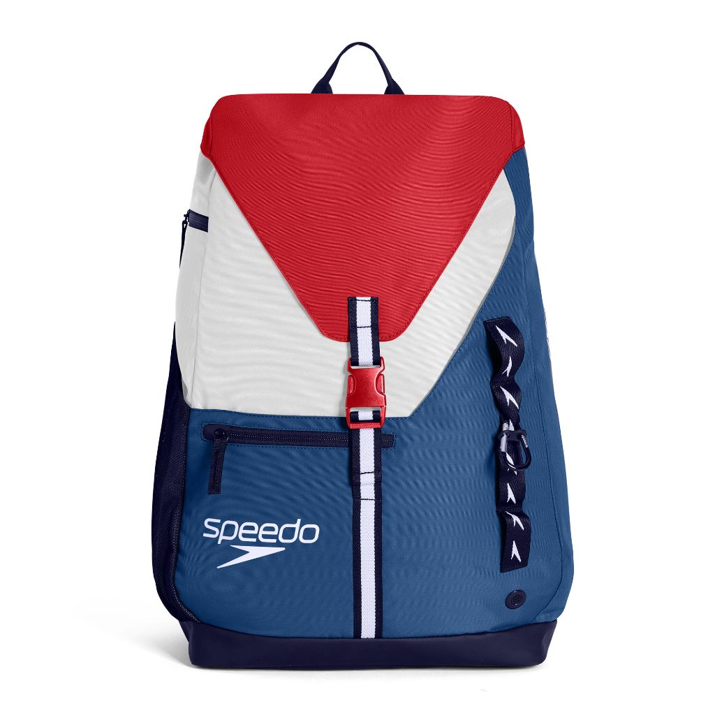 Speedo Team Bag 35L Red White Blue