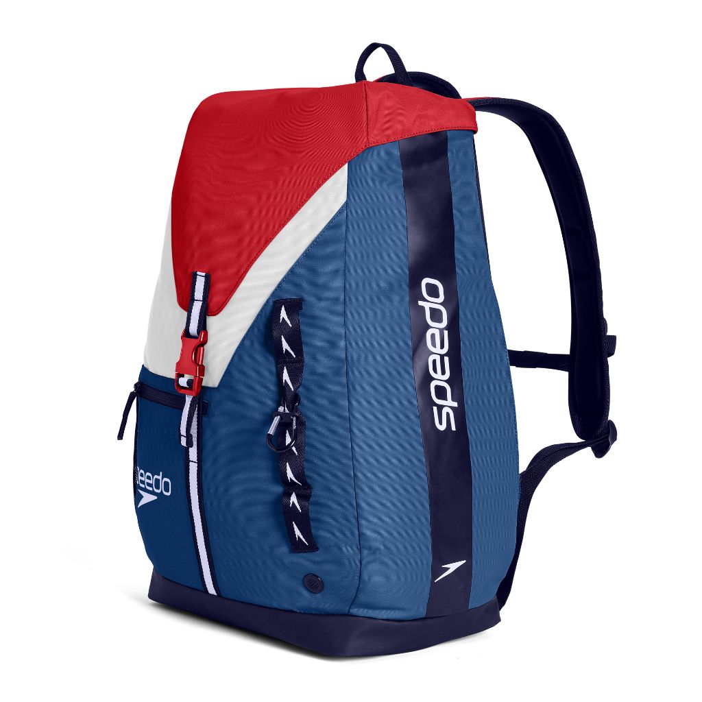 Speedo Team Bag 35L Red White Blue
