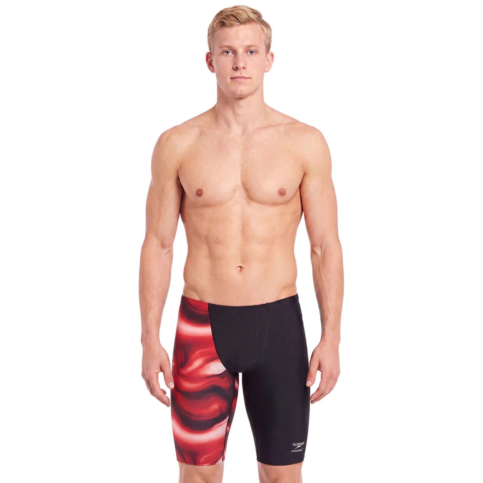 Speedo Topography Jammer Red