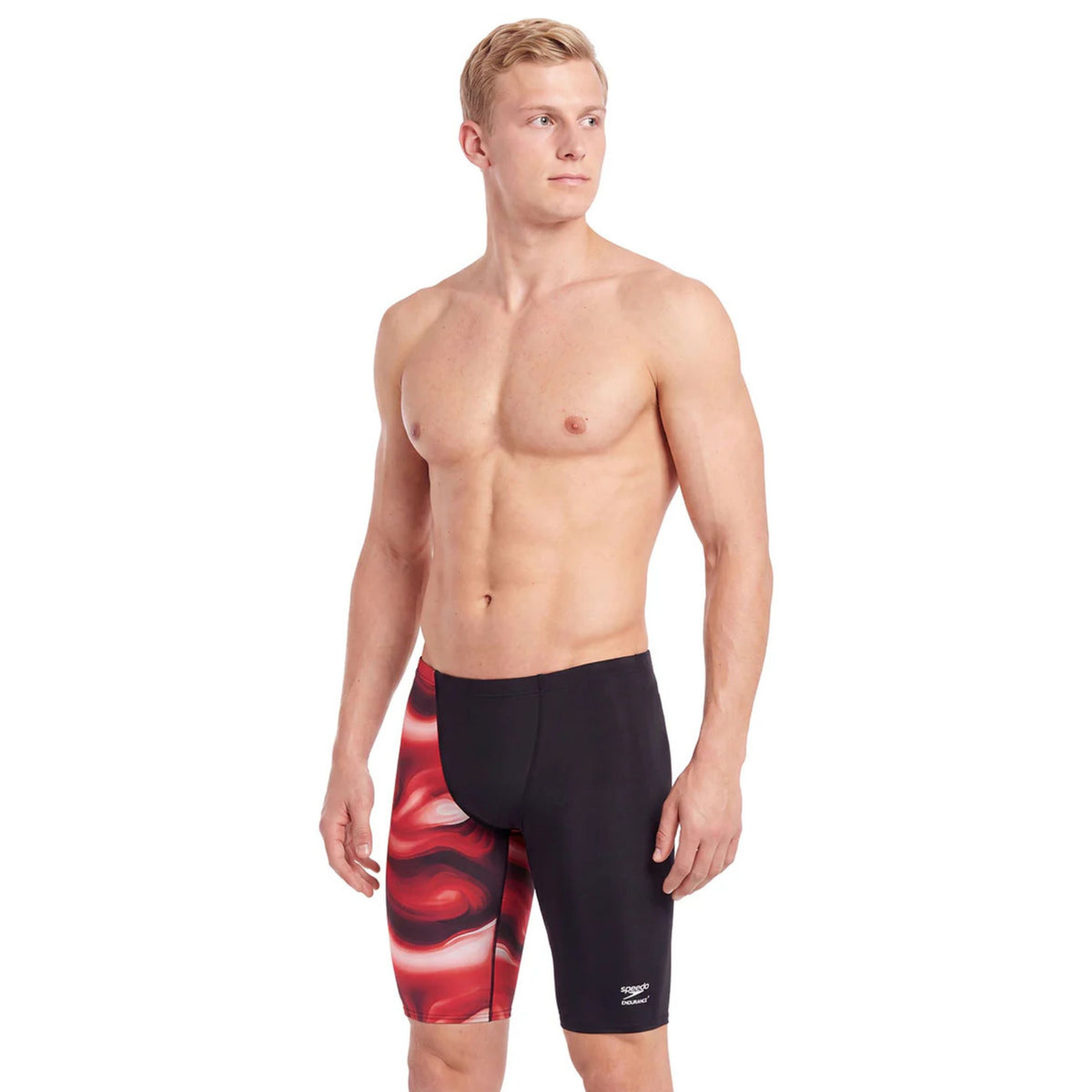 Speedo Topography Jammer Red