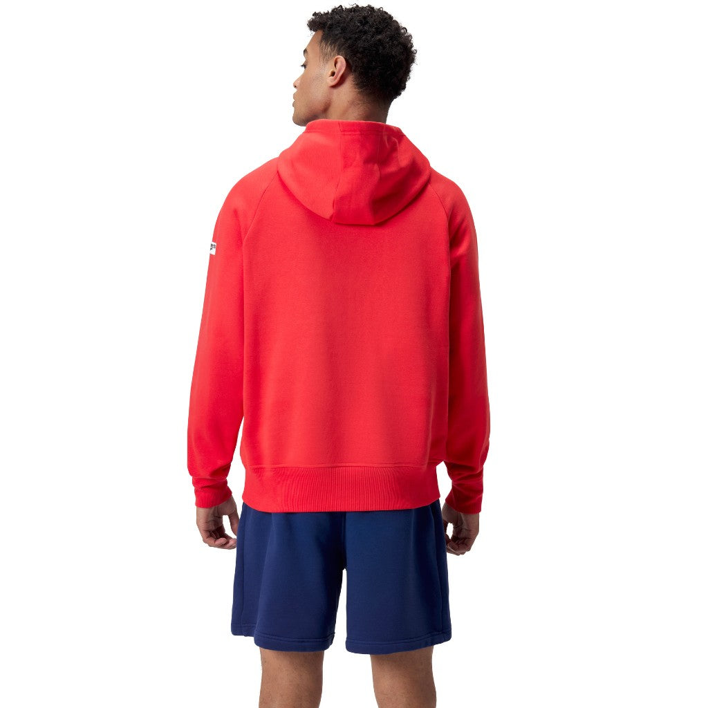 Speedo Unisex Fleece Hoodie Red