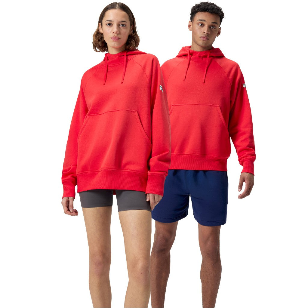 Speedo Unisex Fleece Hoodie Red