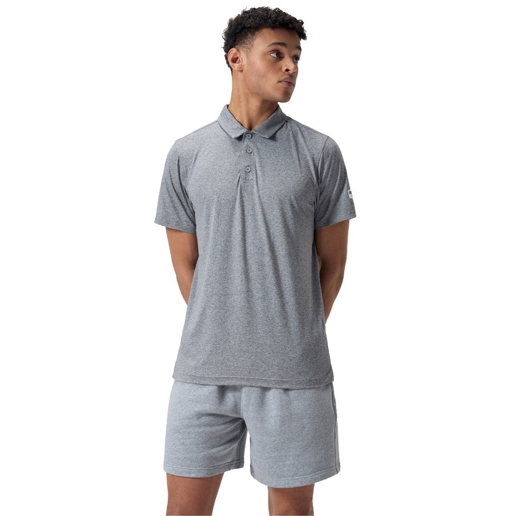 Speedo Unisex Short Sleeve Polo Grey