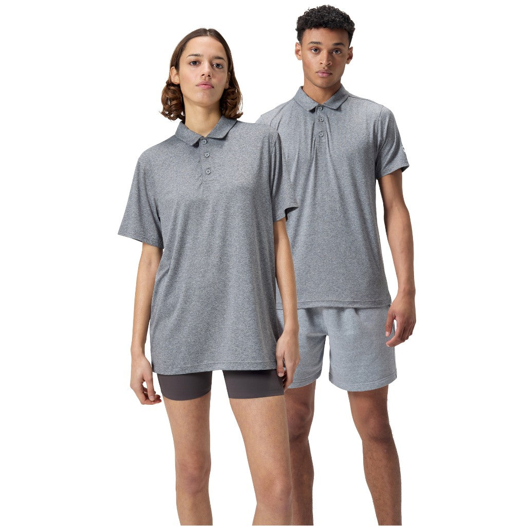 Speedo Unisex Short Sleeve Polo Grey