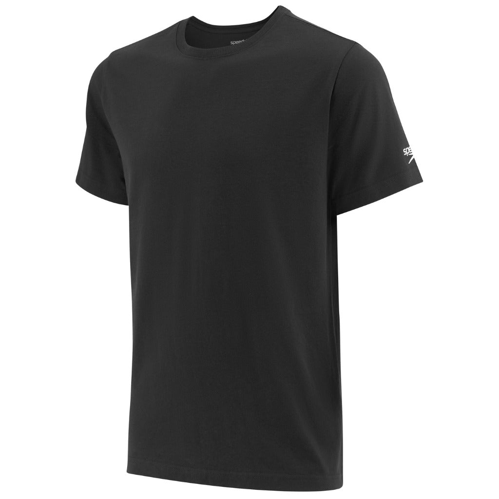 Speedo Unisex Short Sleeve Tee Black