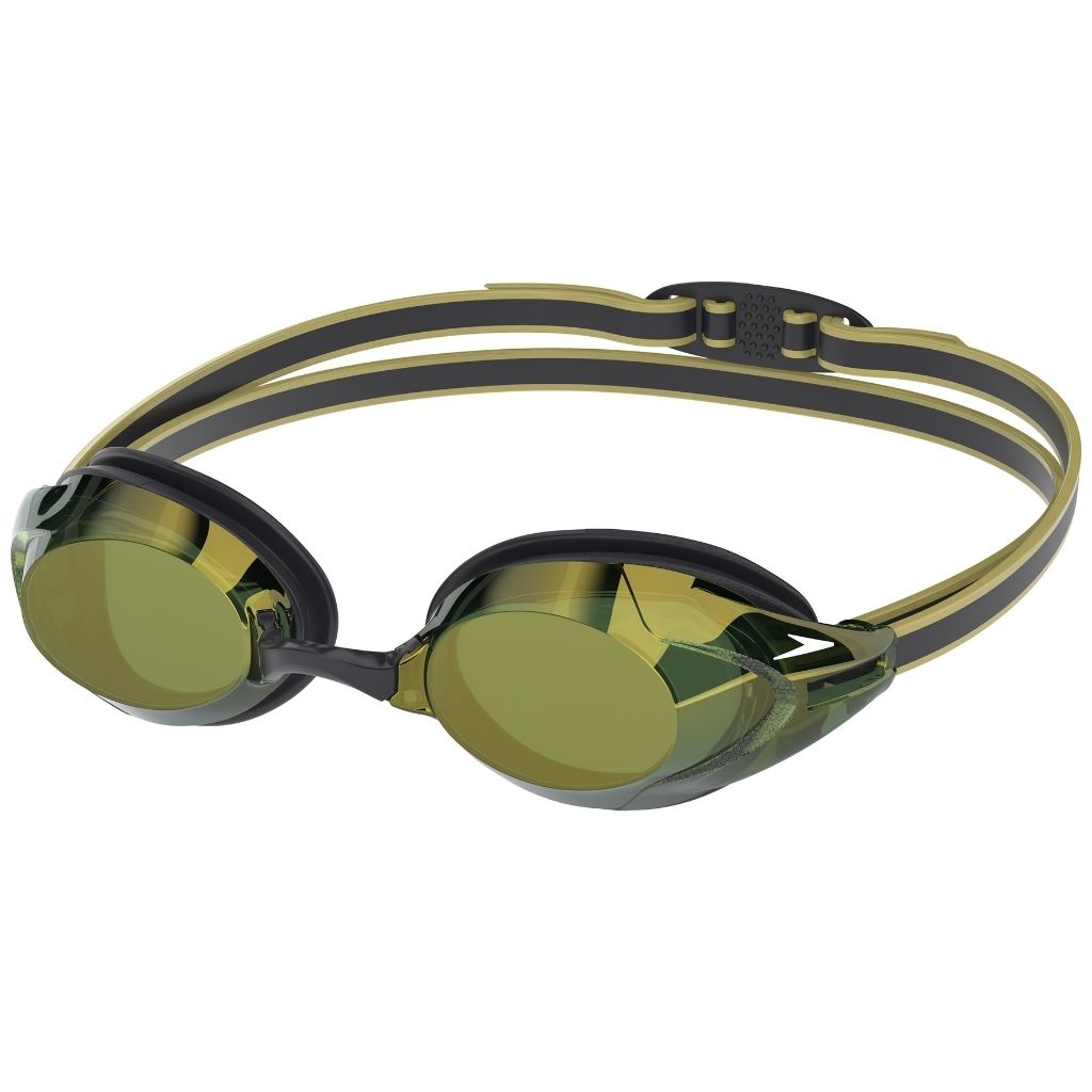 emerald goggles Speedo Vanquisher 3.0 Mirrored Black Emerald Gold