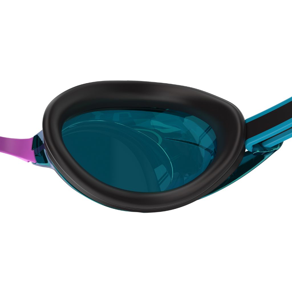 Speedo Vanquisher 3.0 Mirrored Speedo Black Cobalt Emerald