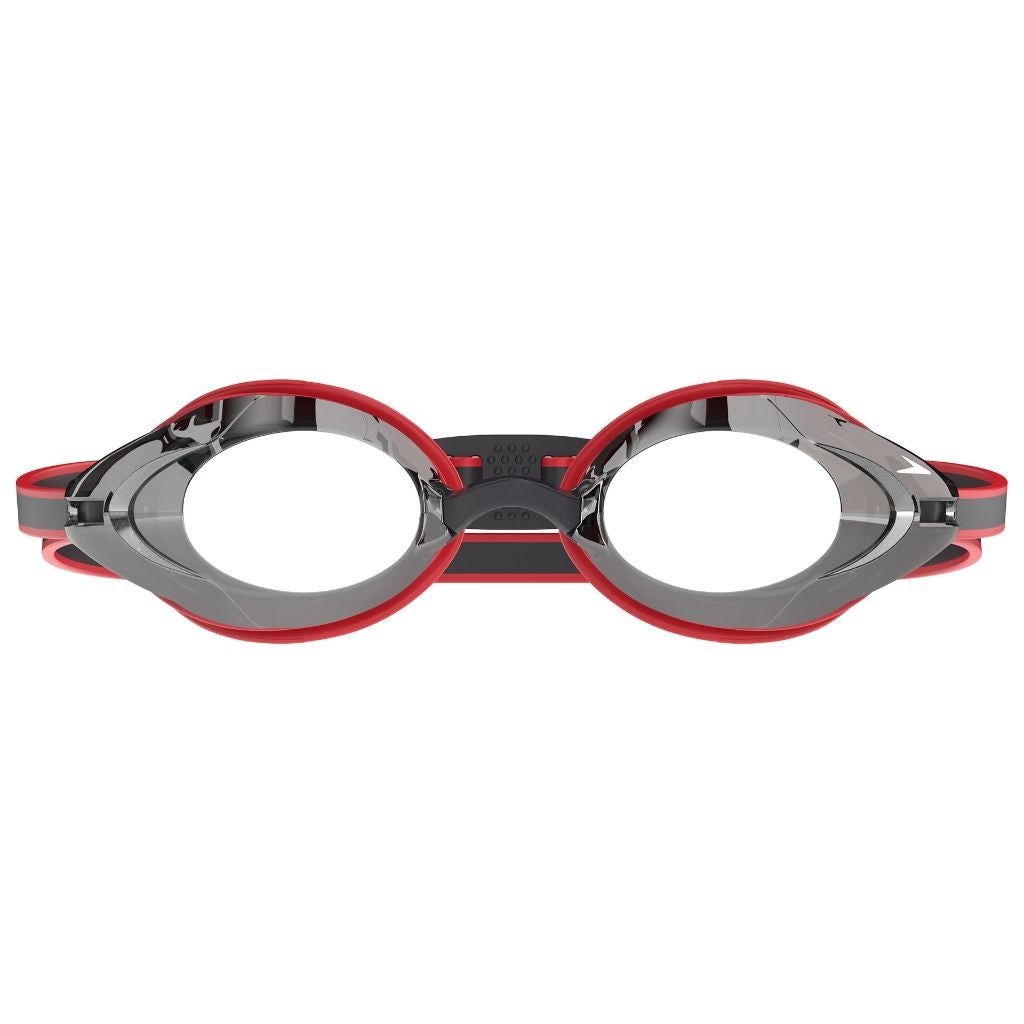 Speedo Vanquisher 3.0 Mirrored Team Red Swim Training Goggle