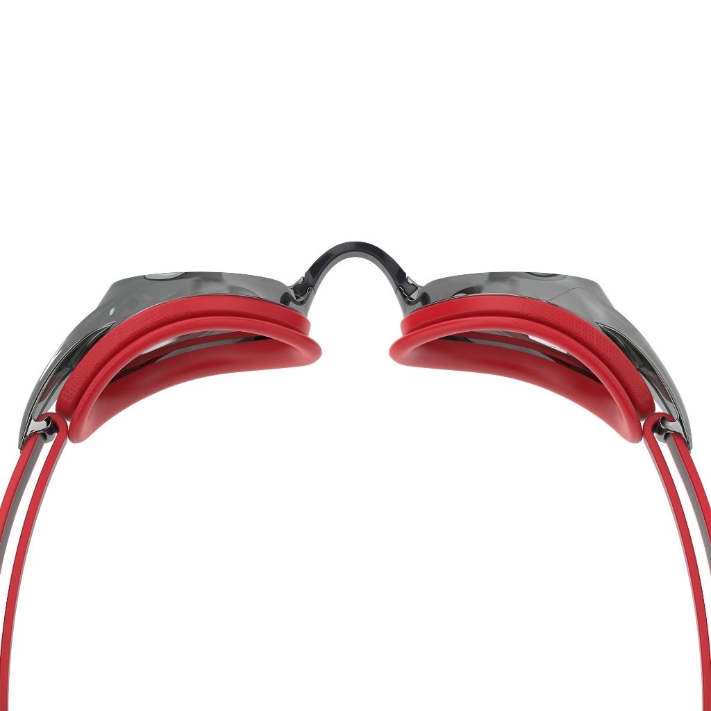 Speedo Vanquisher 3.0 Mirrored Team Red Swim Training Goggle